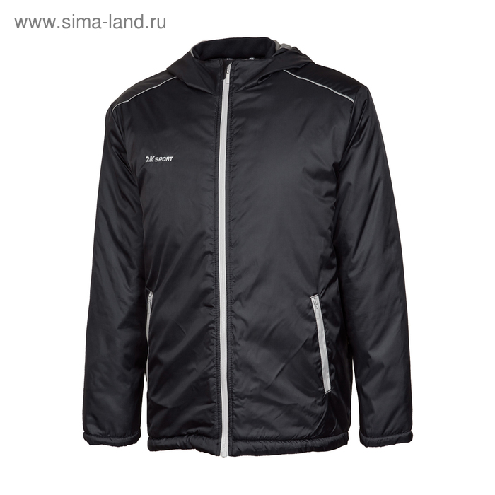 Куртка утепленная 2K Sport Futuro, black/silver, размер S - Фото 1