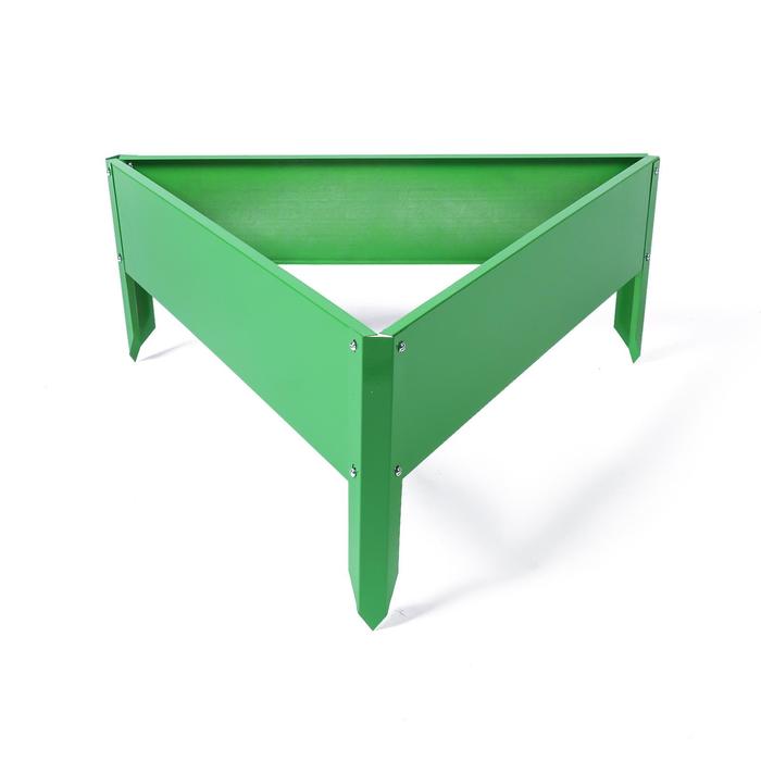 Клумба оцинкованная, 70 × 15 см, ярко–зелёная, «Терция», Greengo - фото 1881871803