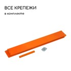 Клумба оцинкованная, 70×15 см, оранжевая, «Терция», Greengo - Фото 6