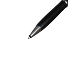 Ручка подарочная, шариковая "Бизнес" в пластиковом футляре, поворотная, чёрная с серебристыми вставками - фото 9503083