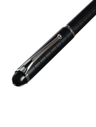 Ручка подарочная Calligrata «Бизнес», шариковая, поворотная, в пластиковом футляре, корпус чёрный с серебристым  (артикул 454052)  большой выбор товаров оптом и в розницу по низким ценам с доставкой