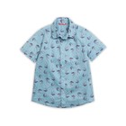 Сорочка для мальчика, рост 116 см, цвет голубой - Фото 2
