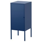 Шкаф ЛИКСГУЛЬТ металлический, 35x35х82 см, темно-синий - Фото 1