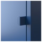 Шкаф ЛИКСГУЛЬТ металлический, 35x35х82 см, темно-синий - Фото 4