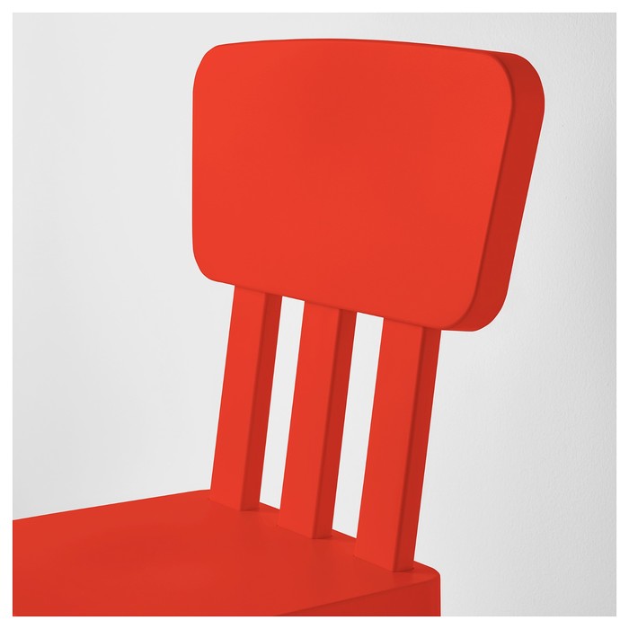 Детский стул МАММУТ, для дома и улицы, красный - фото 1889260577