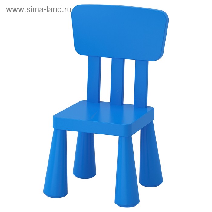 Детский стул МАММУТ, для дома и улицы, синий - Фото 1