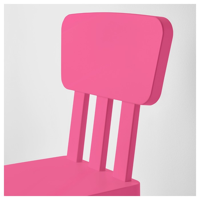 Детский стул МАММУТ, для дома и улицы, розовый - фото 1889260587