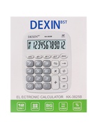 Калькулятор настольный 12-разрядный КК-3825 В, розовый - Фото 6