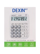 Калькулятор настольный 12-разрядный КК-3825 В, белый - Фото 6