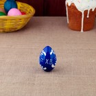 Яйцо «Гжель», синее, 7 см  микс - Фото 3