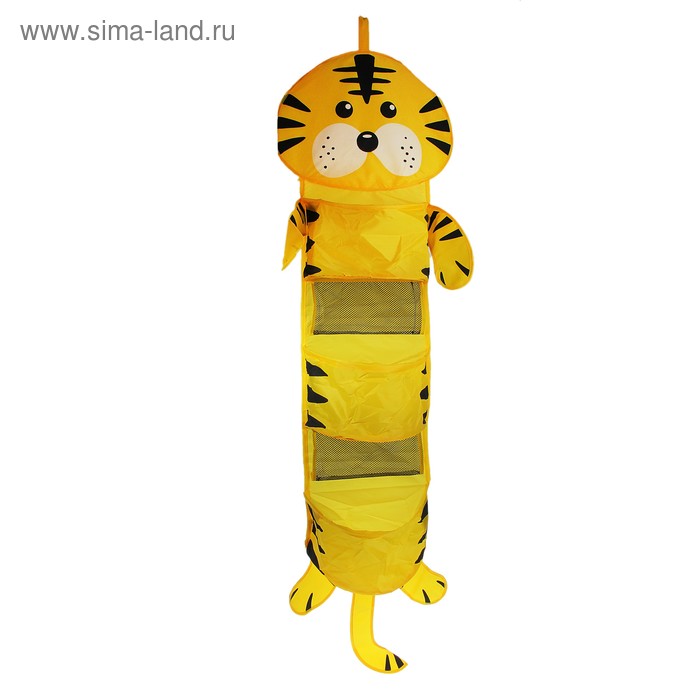 Кармашки на стену "Киска" (3 отделения), МИКС - Фото 1