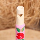 Свистулька-дудочка из дерева «Расписная», 12 см, МИКС - Фото 2