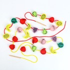 Шнуровка "Фрукты", 24 детали - Фото 1