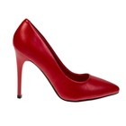Туфли женские, цвет красный, размер 35 - Фото 3