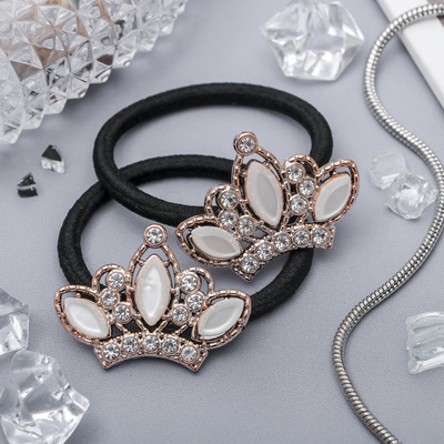 Резинка для волос "Версаль" (цена за штуку) корона