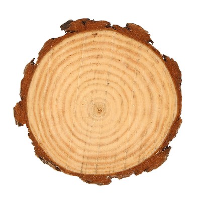 Набор срезов сосны, диаметр 9-11см, толщина 5 мм, 5шт