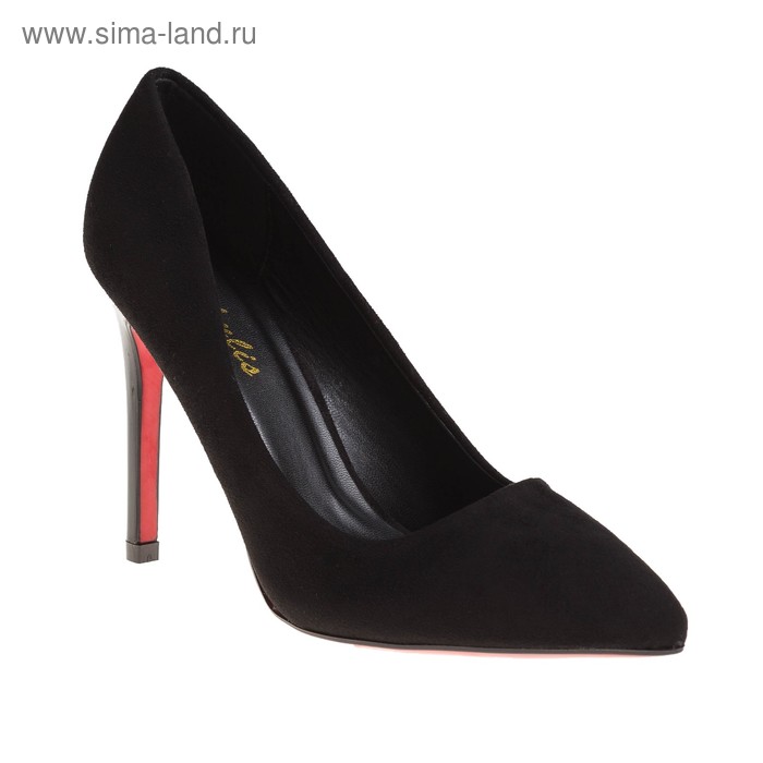 Туфли женские, цвет чёрный, размер 40 - Фото 1