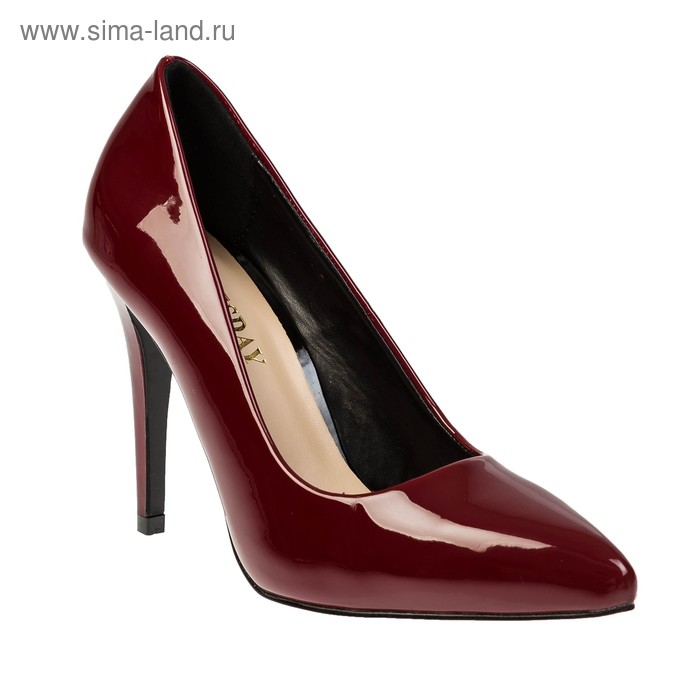 Туфли женские, цвет бордовый, размер 40 - Фото 1