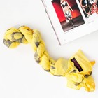 Палантин женский, р-р 70х200, цвет жёлтый - Фото 3