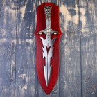 Сувенирный меч на планшете, медуза Горгона на рукоятке, 27 см, микс - Фото 6