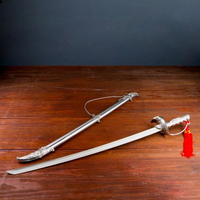 Макет оружия «Сувенирная сабля. Ажурная», рукоять с упором, 85 см