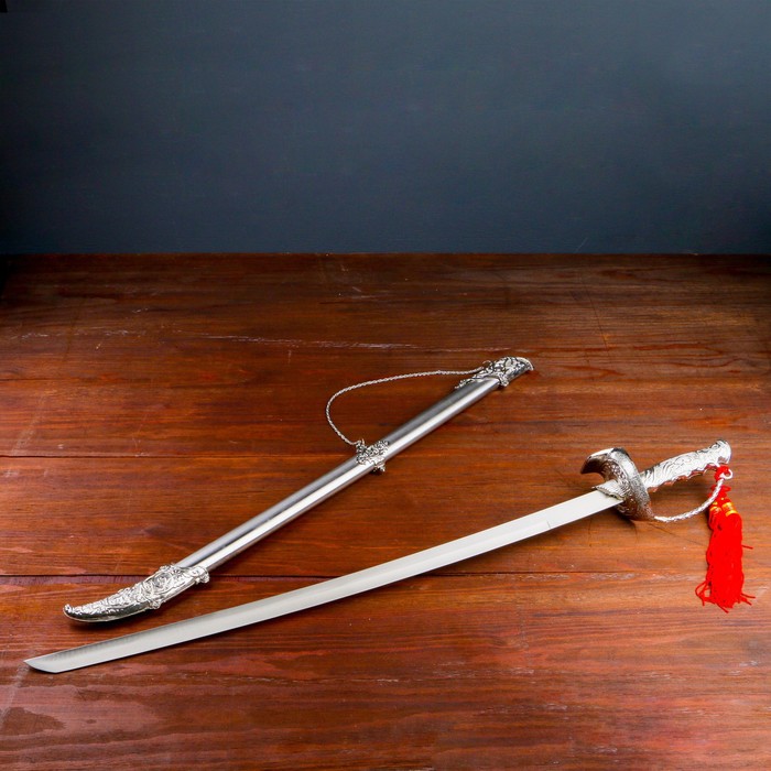 Макет оружия «Сувенирная сабля. Ажурная», рукоять с упором, 85 см - Фото 1