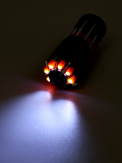 Фонарь многофункциональный, мультитул 8 в 1 «Мастер К», 6 LED, 3 Вт, 12×4 см, от батареек 3×ААА