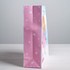 Пакет ламинированный вертикальный «Самой прекрасной девочке», MS 18 × 23 × 8 см - Фото 2