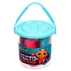 Тесто для лепки 7 цветов, 105 г, 1 формочка, крышка - формочка, МИКС - Фото 8