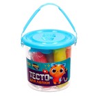 Тесто для лепки 7 цветов, 105 г, 1 формочка, крышка - формочка, МИКС - Фото 9
