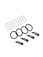 Набор для волос QF «Простой», набор 18 шт., чёрный - Фото 7