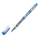 Ручка гелевая 0,5мм синяя, корпус с рисунком бесстержневая игольчатый пишущий узел кристалл - Фото 1