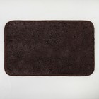 Коврик для ванной и туалета Доляна «Пушистик», 50×80 см, цвет коричневый - фото 318065409