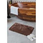 Коврик для ванной и туалета Доляна «Пушистик», 50×80 см, цвет коричневый - Фото 7