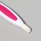 Триммер-пушер, 13 см, прорезиненная ручка, МИКС - Фото 4