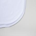 Пеленка-кокон на липучках, рост 50-62 см, кулирка, цвет белый 1139 - Фото 3