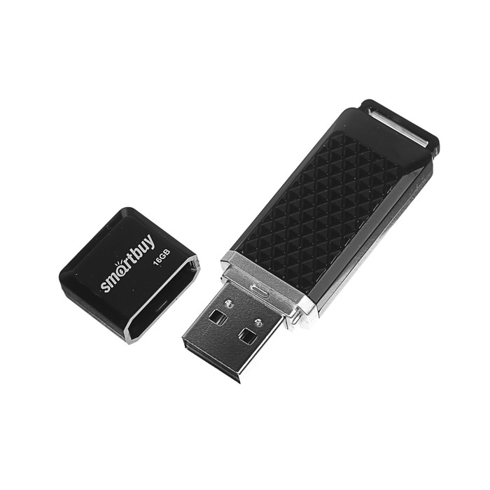 Флешка Smartbuy Quartz, 16 Гб, USB2.0, чт до 25 Мб/с, зап до 15 Мб/с, черная - фото 51744266 Флешка Smartbuy Quartz, 16 Гб, USB2.0, чт до 25 Мб/с, зап до 15 Мб/с, черная - фото 51744266
