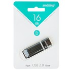 Флешка Smartbuy Quartz, 16 Гб, USB2.0, чт до 25 Мб/с, зап до 15 Мб/с, черная - Фото 4