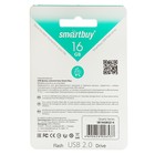 Флешка Smartbuy Quartz, 16 Гб, USB2.0, чт до 25 Мб/с, зап до 15 Мб/с, черная - Фото 5