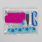 Набор для маникюра и педикюра, 7 предметов, цвет МИКС - Фото 6