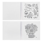 Смэшбук на гребне «Будь смелее, ныряй в жизнь», твёрдая обложка, 20×20 см, 40 листов - Фото 7