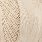 Пряжа "Canarias" 100% мерсериз. хлопок 203м/20г (6194 молочный) (комплект 10 шт) - фото 24520711