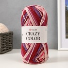 Пряжа для вязания спицами, крючком YarnArt, Crazy color, 25% шерсть, 75% акрил, 260 м/100 г, (168 принт) 3345035 - фото 1300882