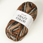 Пряжа "Crazy color" 25% шерсть, 75% акрил 260м/100гр (171 принт) - Фото 2