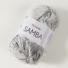 Пряжа "Samba" 100% полиэстер 150м/100гр (А 64 белобурка) - Фото 2