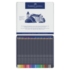 Карандаши художественные Faber-Castell 24 цвета, в металлической коробке - фото 108343888