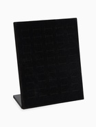 Подставка под кольца QF, 50 мест, флок, чёрная, 20×9.7×24 см - Фото 3