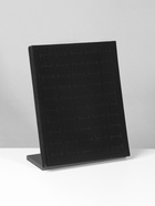 Подставка под кольца QF, 50 мест, флок, чёрная, 20×9.7×24 см - Фото 5