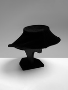 Бюст для украшений QF, 13×12.5×15.5 см, h=15.5 см, чёрный - Фото 5