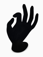 Подставка для украшений QF «Рука» 8.5×7×16 см, чёрная - Фото 2